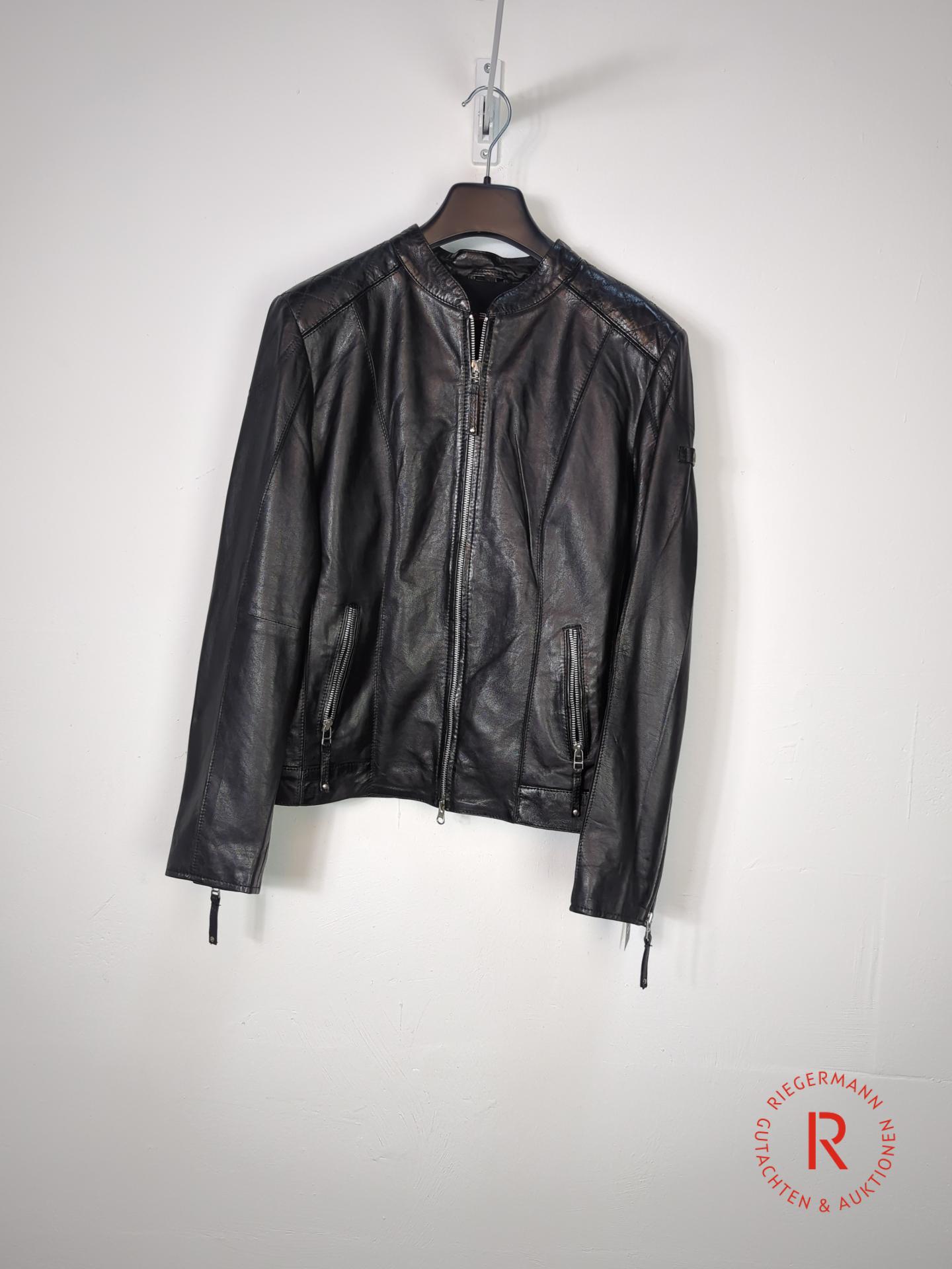 DAMEN LEDERJACKE GRÖSSE 42
